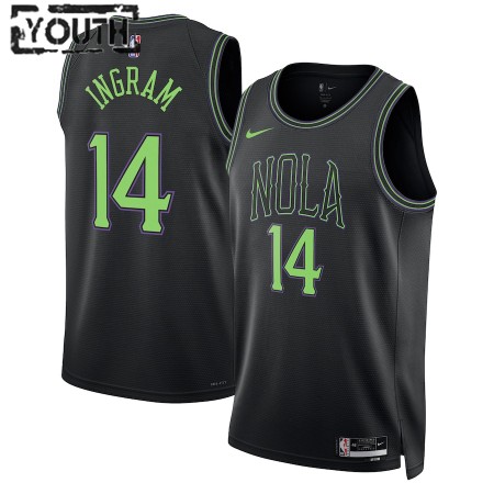 Dres New Orleans Pelicans Brandon Ingram Nike 2023-24 City Edition Plava Swingman - Dječji